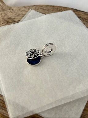 Pandora Moon and Blue Sky Dangle Charm